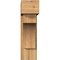 Ekena Millwork Westlake Block Rough Sawn Bracket w/ Offset Brace, Western Red Cedar, 8"W x 24"D x 28"H BKT0806X24X28WTL05RWR - alternate 4